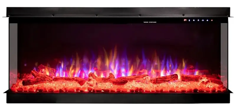 Focar electric Art Flame Haiti 60 (Black) - 2