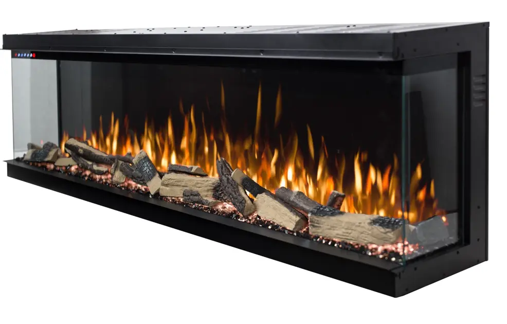 Focar electric Art Flame Haiti 65 (Black) - 2