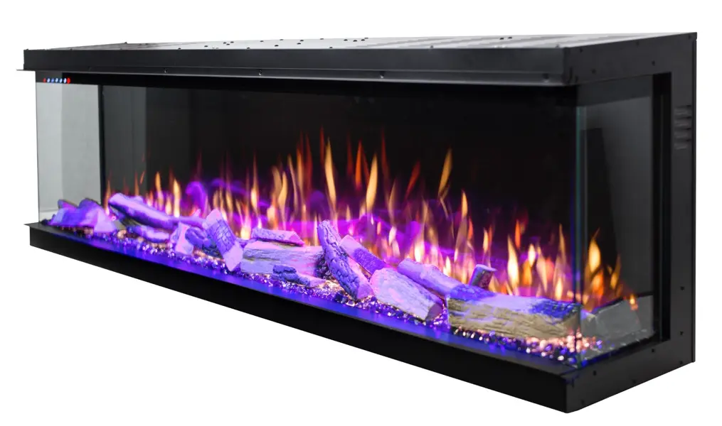 Focar electric Art Flame Haiti 65 (Black)