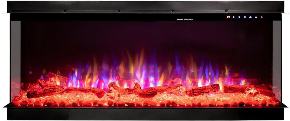 Focar electric Art Flame Haiti 78 (Black) - 4
