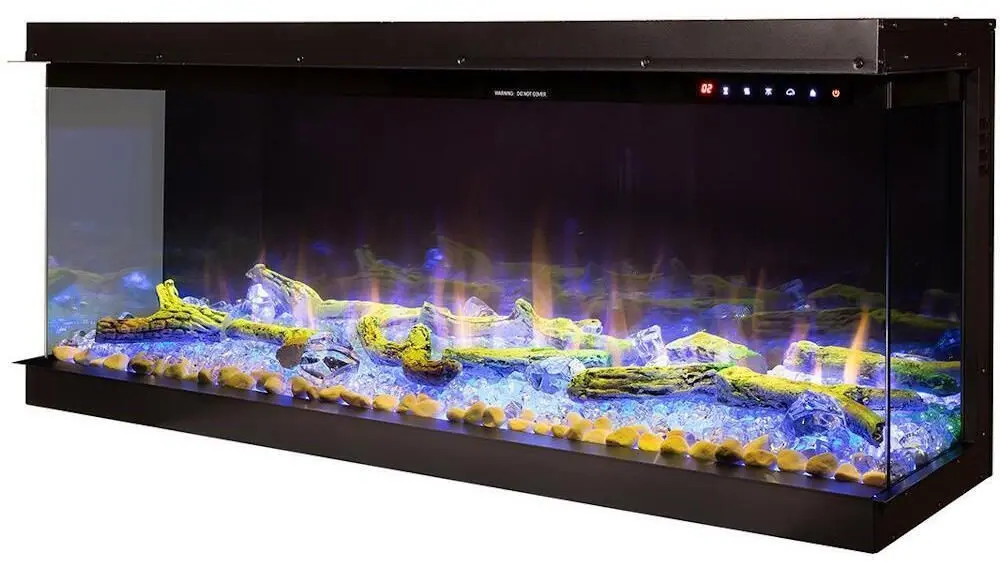 Focar electric Art Flame Haiti 78 (Black)