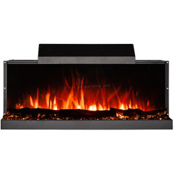 Focar electric Art Flame Livorno (Black)