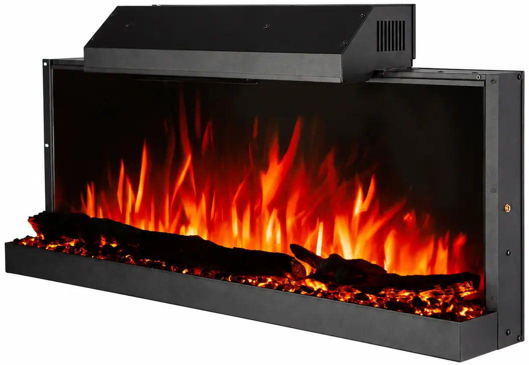 Электрокамин Art Flame Livorno (Black) - 2