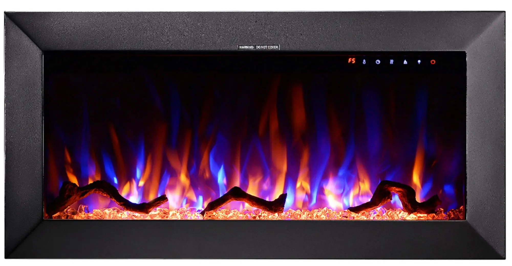 Focar electric Art Flame Raisy 36 BEF-36 BIF (Black)