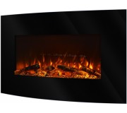 Focar electric Art Flame Santorini WS-Q-03-2 WMC (Black)