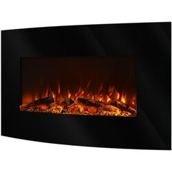 Focar electric Art Flame Santorini WS-Q-03-2 WMC (Black)