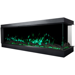 Focar electric Art Flame Savannah (Black) Thumb
