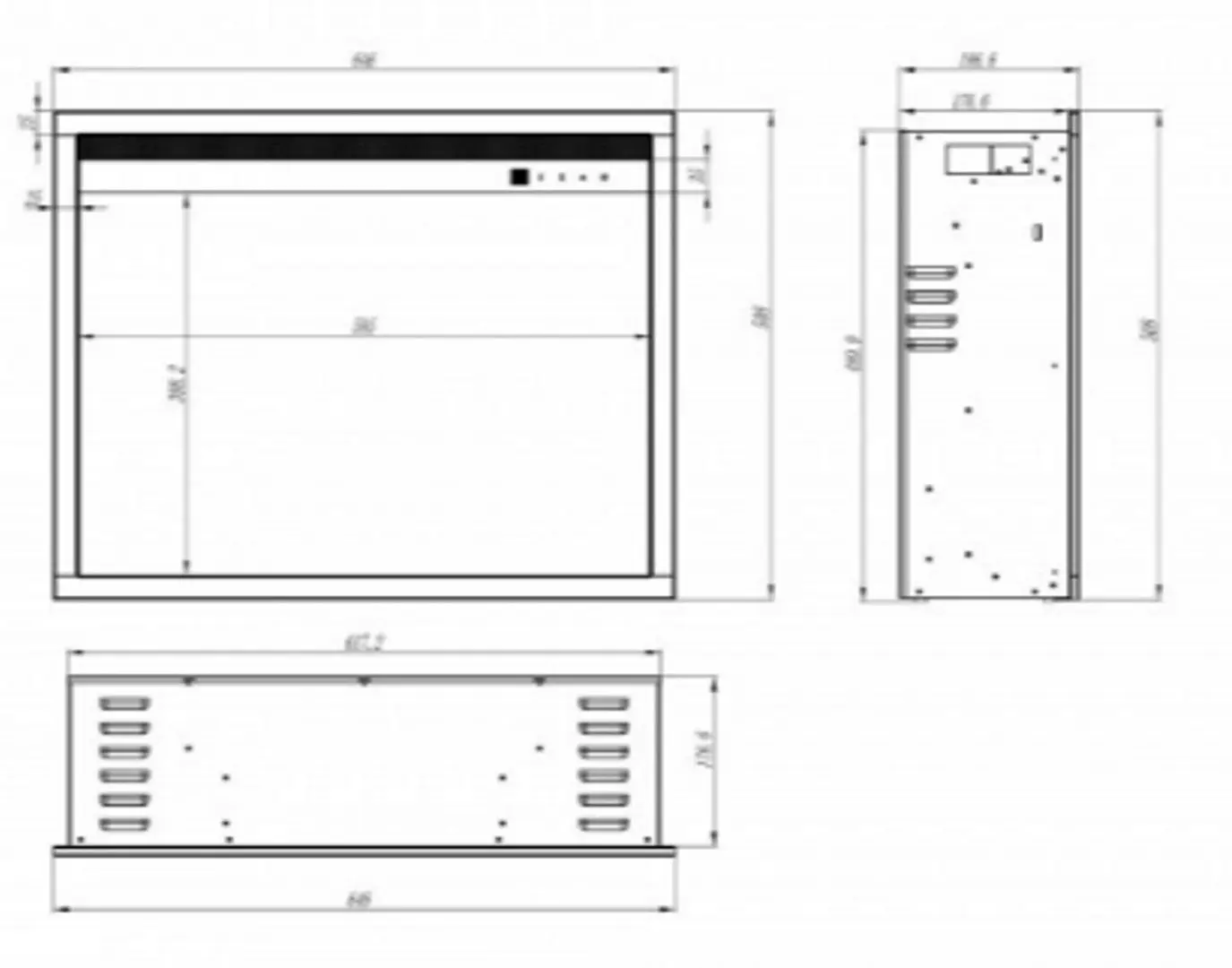 Focar electric Art Flame Tomas BEF-24BM (Black)