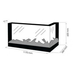 Электрокамин Art Flame Triumf T-308 (Black) Thumb