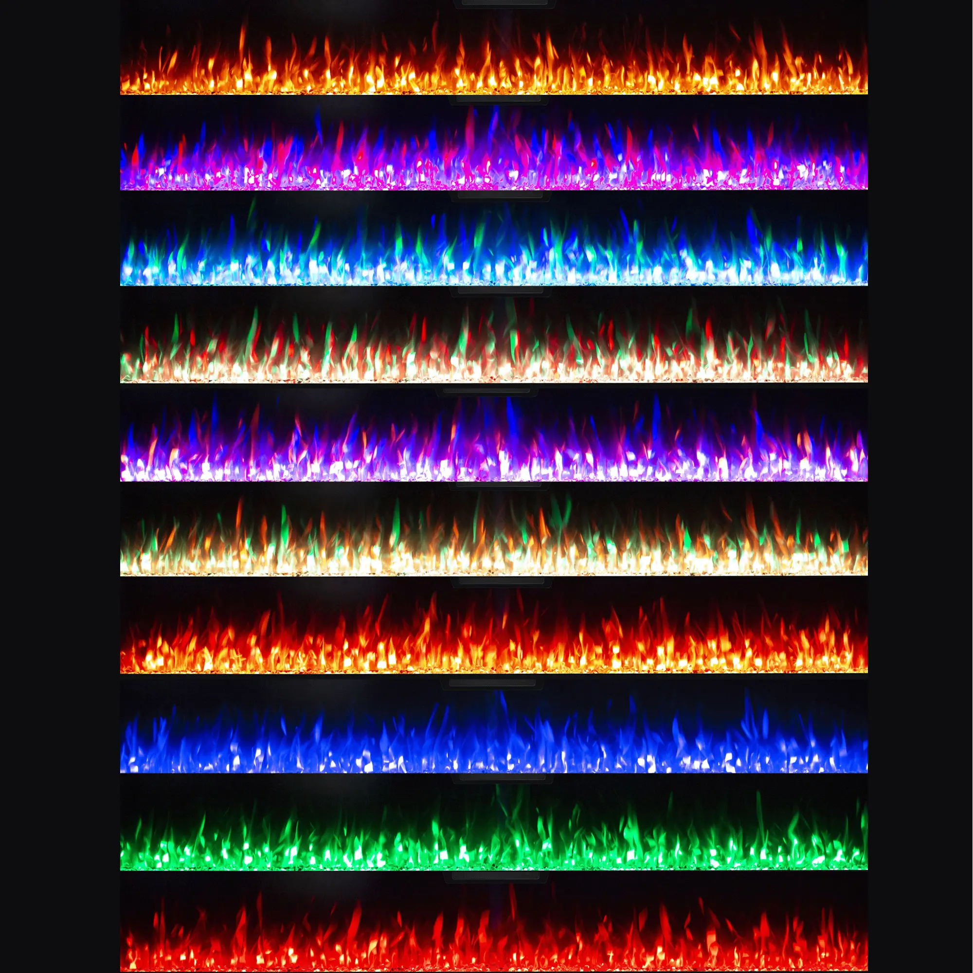 Focar electric Art Flame Vegas 100 (Black) - 6