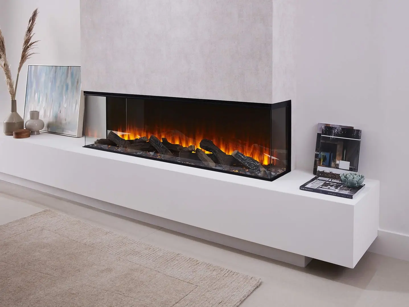 Электрокамин British Fires New Forest 1600 (Black) - 2