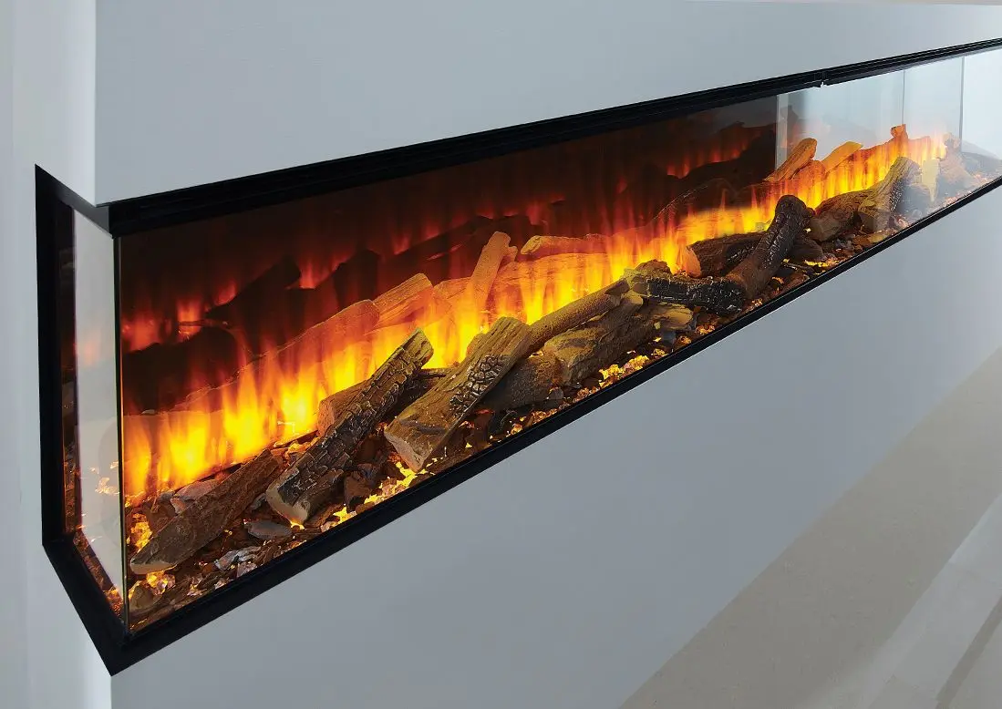 Электрокамин British Fires New Forest 2400 (Black) - 4