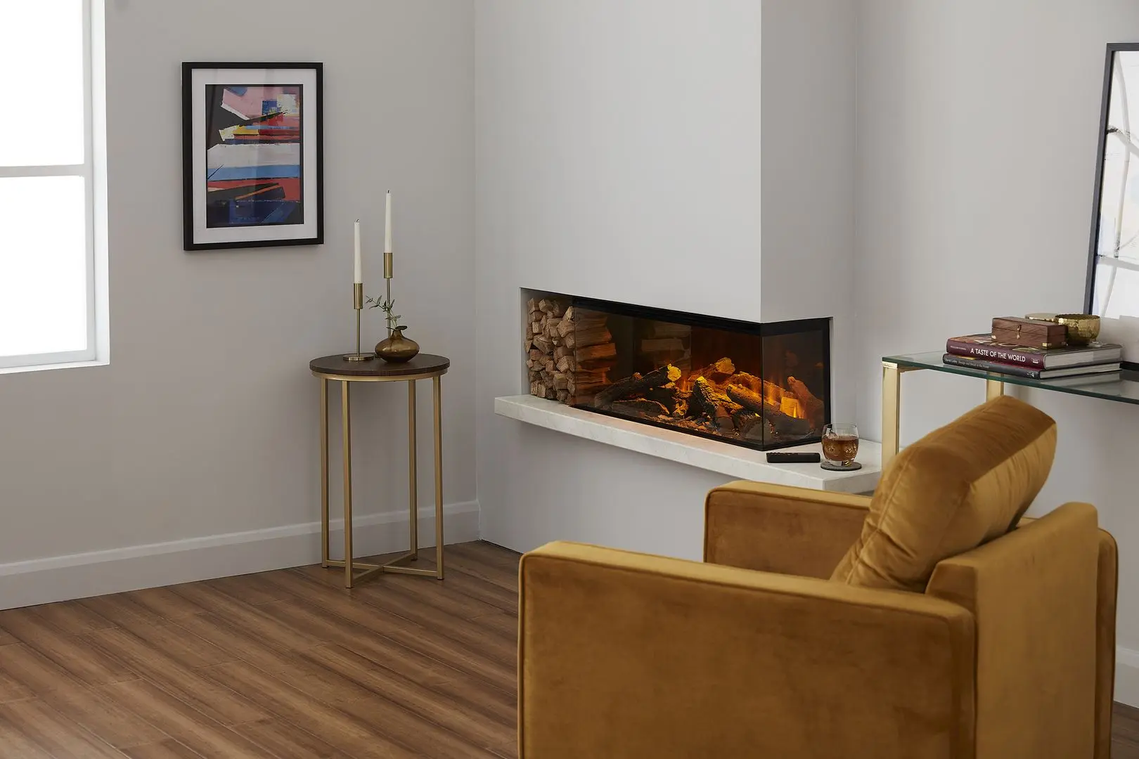 Электрокамин British Fires New Forest 870 (Black) - 2