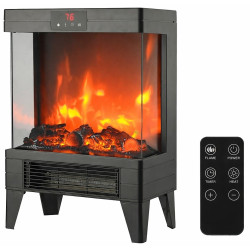 Электрокамин Chomik FIN7308 (Black) Thumb