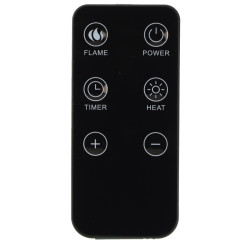 Электрокамин Chomik FIN7308 (Black) Thumb