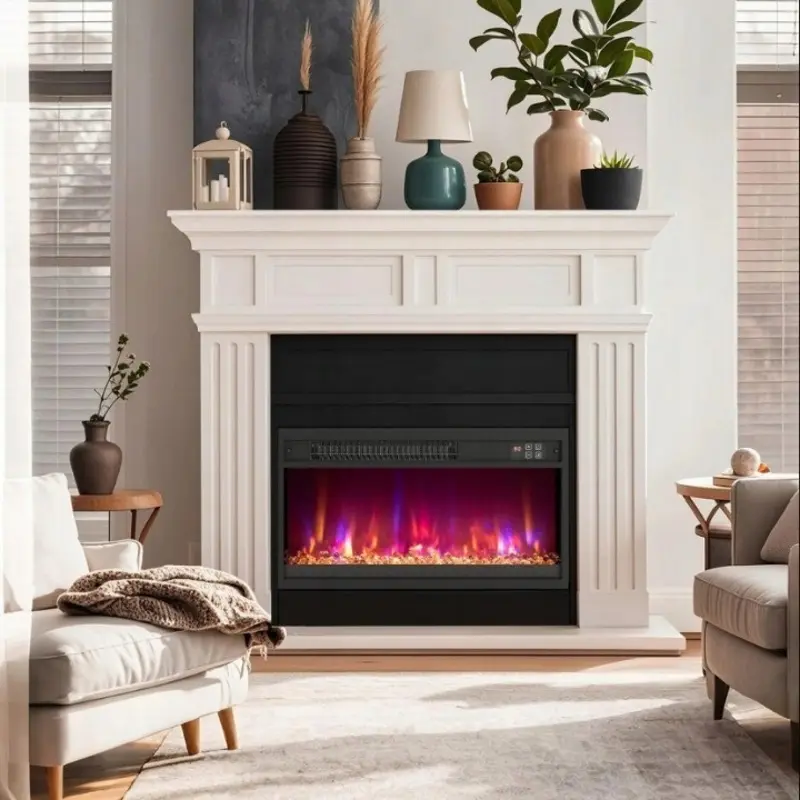 Электрокамин Costway FP10832DE-BK (Black) - 2