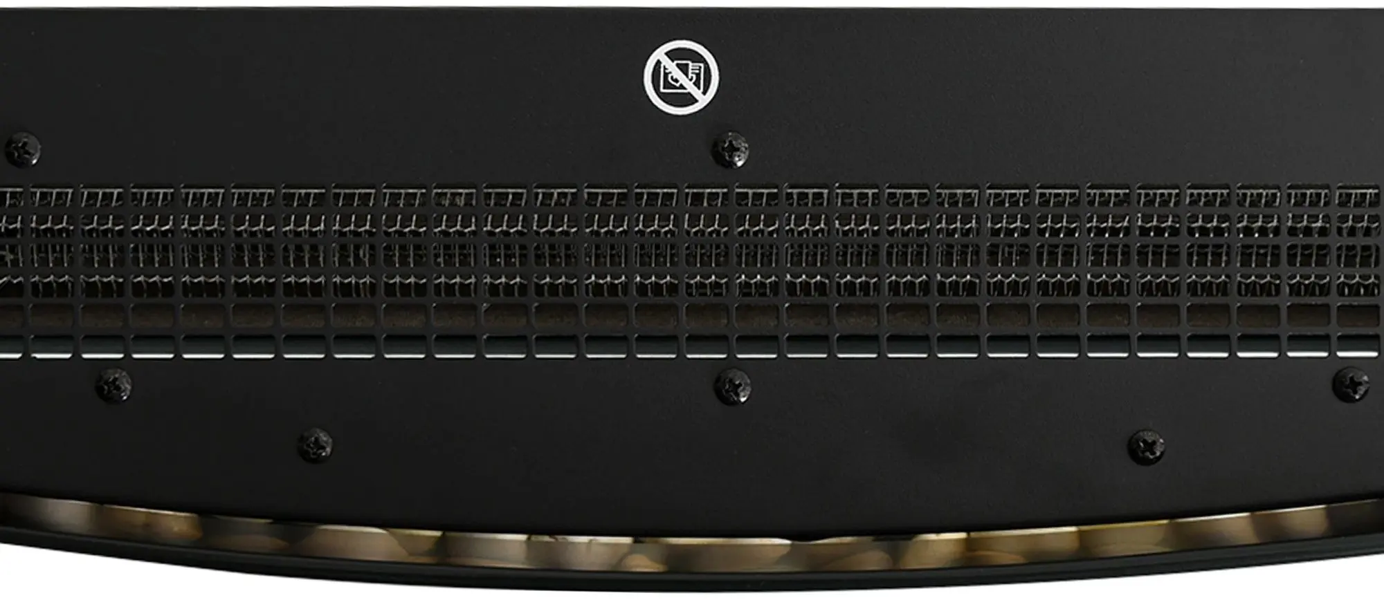 Focar electric Homcom 820-014 (Black)