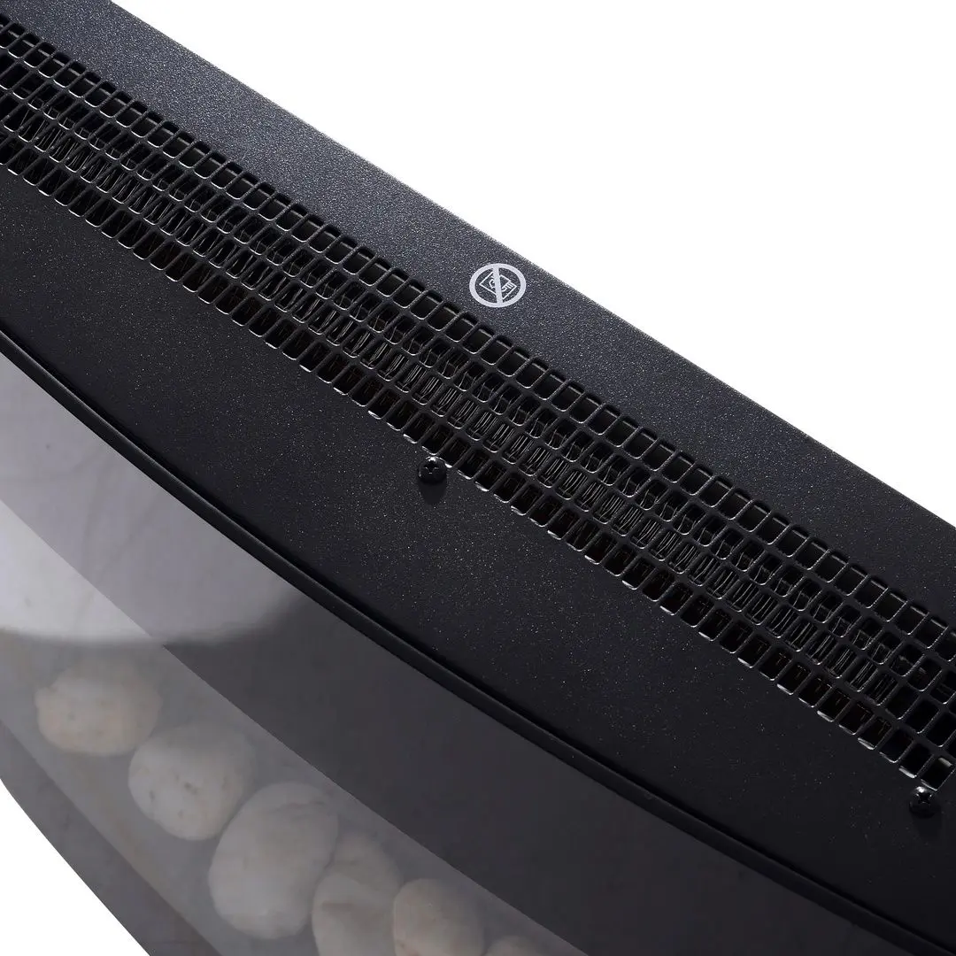 Focar electric Homcom 820-014 (Black)