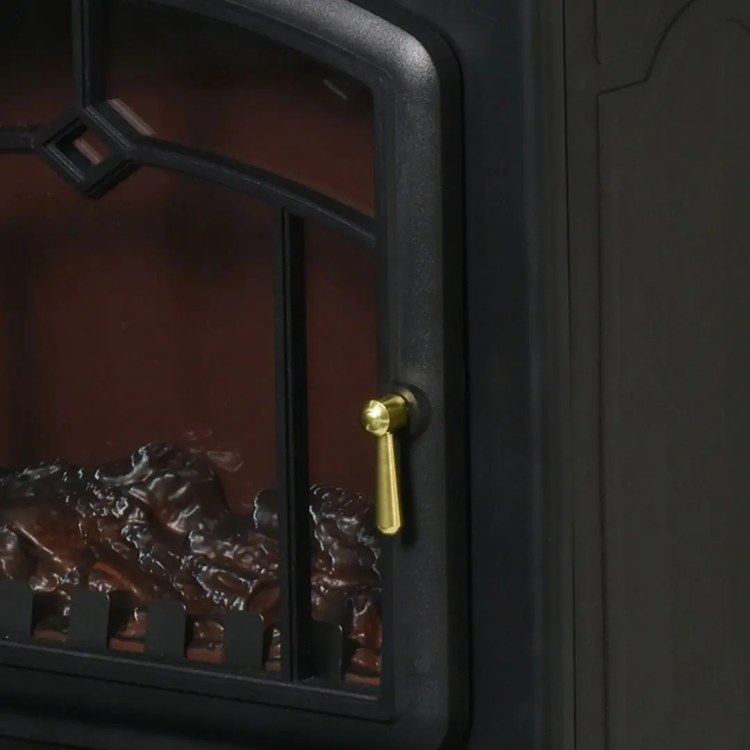 Электрокамин Homcom 820-039 (Black) - 3