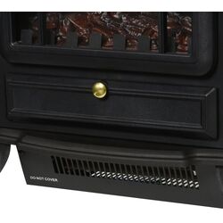 Электрокамин Homcom 820-039 (Black) Thumb