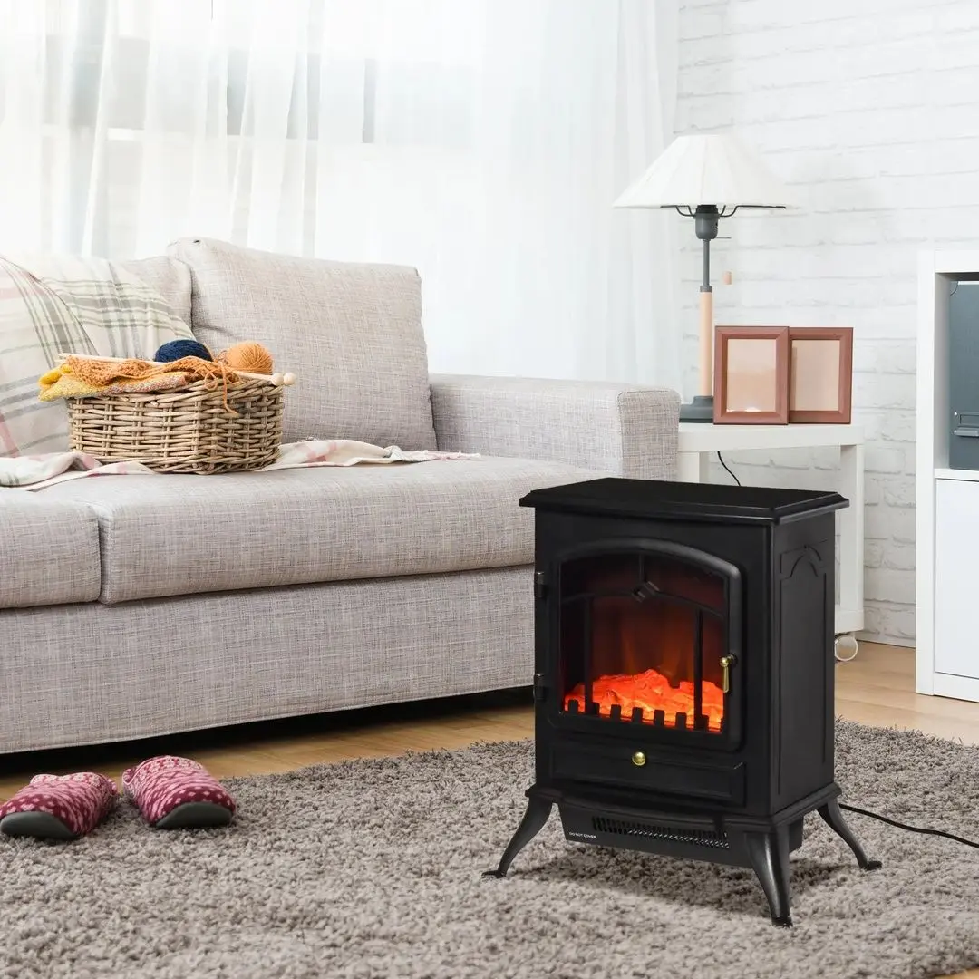 Электрокамин Homcom 820-039 (Black) - 9