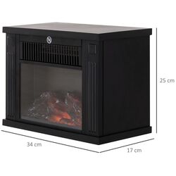 Focar electric Homcom 820-050 (Black) Thumb