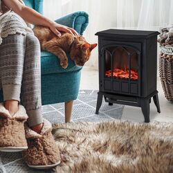 Focar electric Homcom 820-128 (Black) Thumb