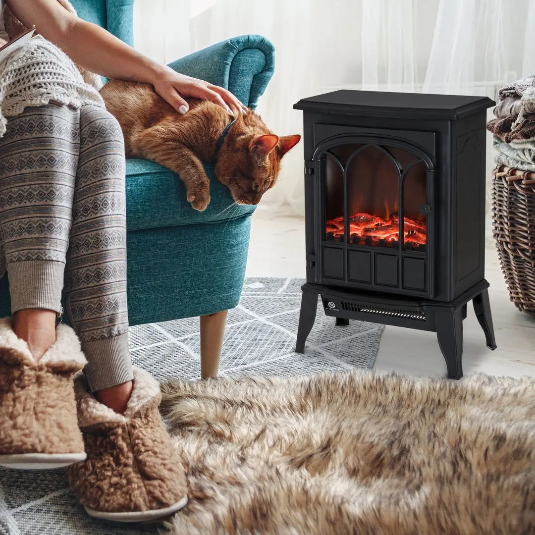 Focar electric Homcom 820-128 (Black)