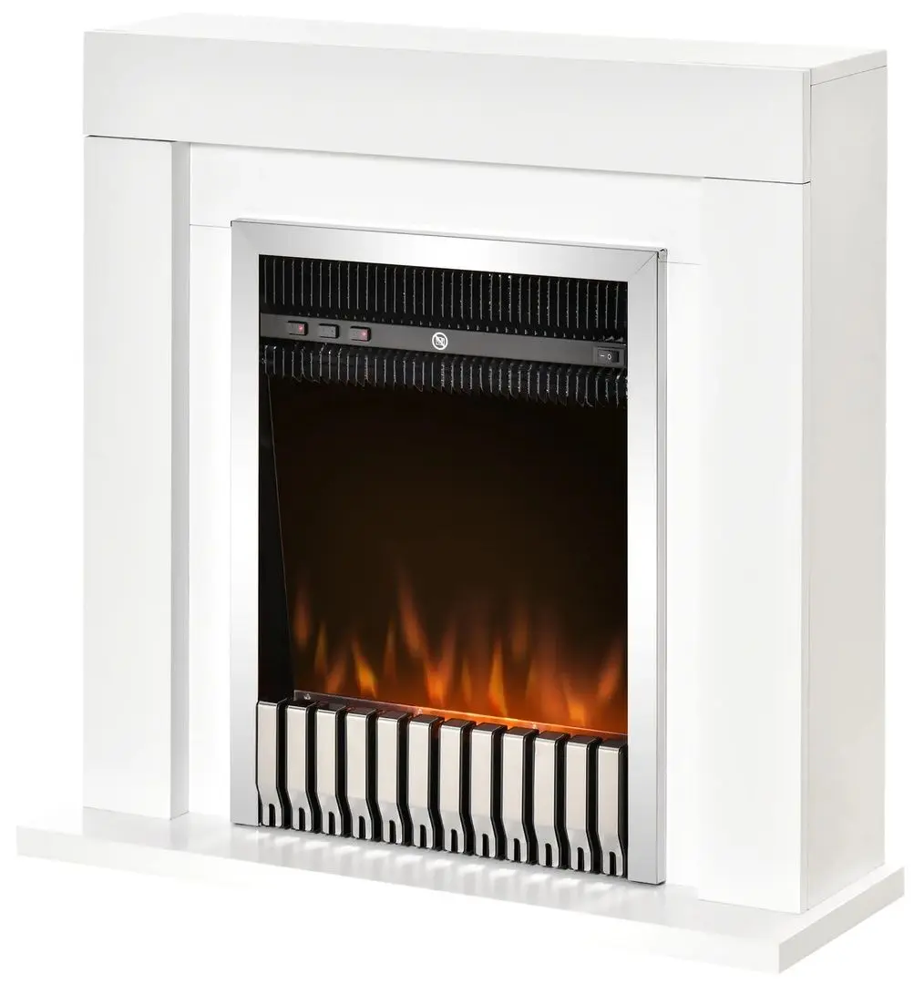 Focar electric Homcom 820-194V90 (White) - 2