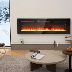 Электрокамин Homcom 820-422V93BK (Black) Thumb