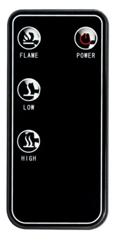 Șemineu electric Home FKK 3000 (Black)