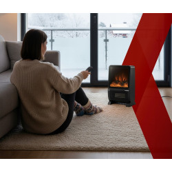 Электрокамин Kaminer Blazeo 26317 (Black) Thumb