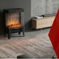 Focar electric Kaminer Embego 26400 (Black) Thumb