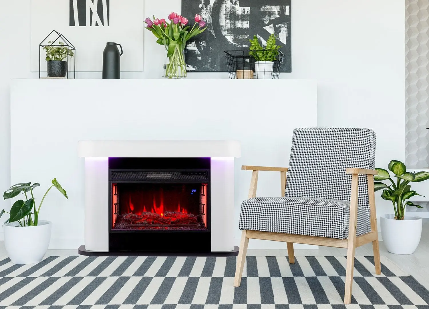 Focar electric Klarstein Aargau Smart (White) - 6