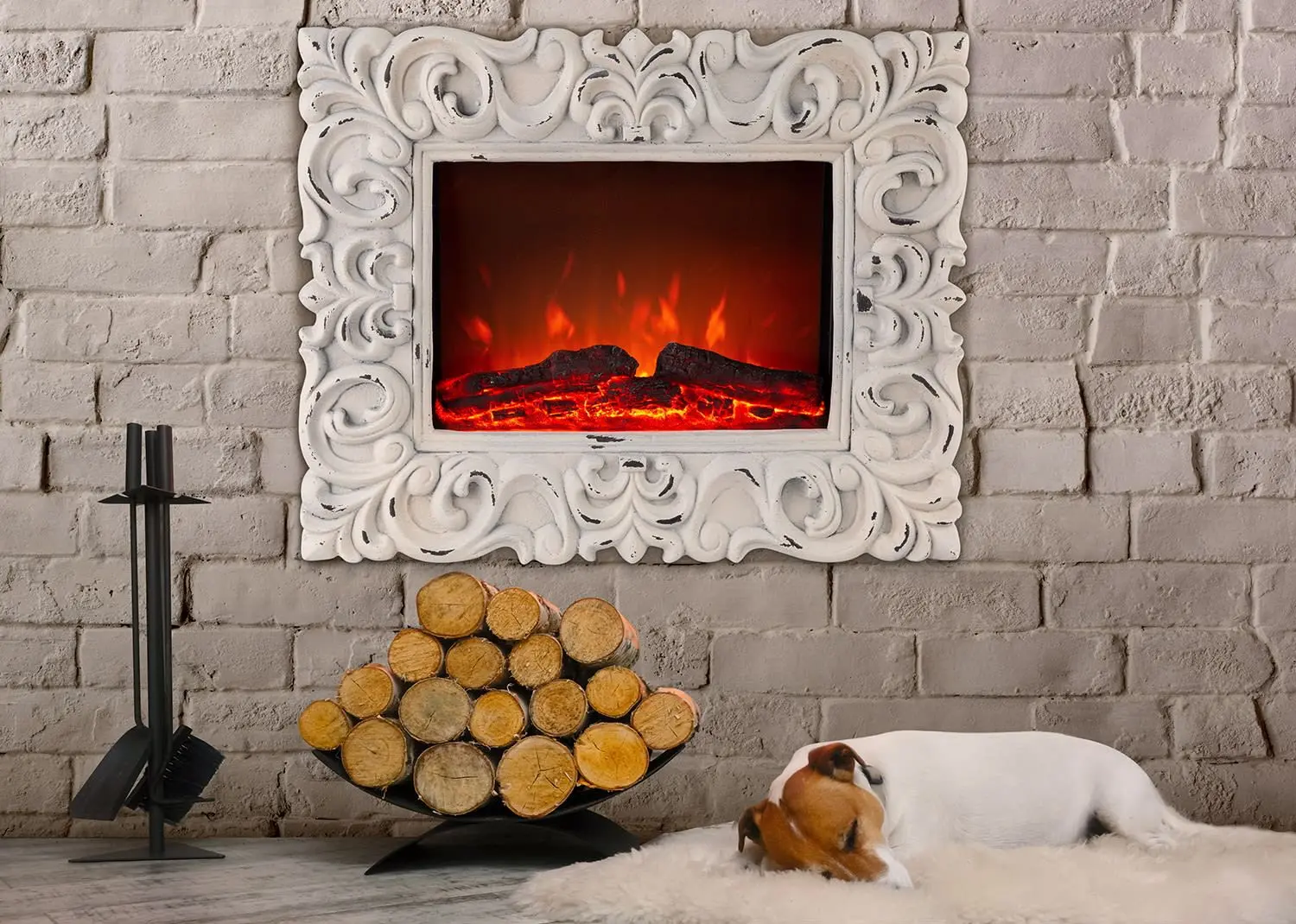 Focar electric Klarstein Alpbach Snow (White) - 2