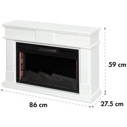 Электрокамин Klarstein Bern Smart (White) Thumb