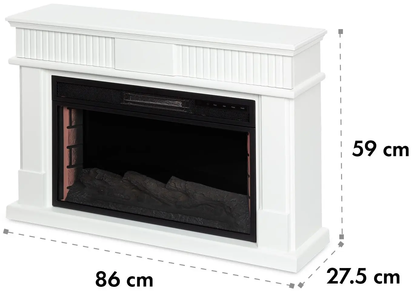Электрокамин Klarstein Bern Smart (White) - 3
