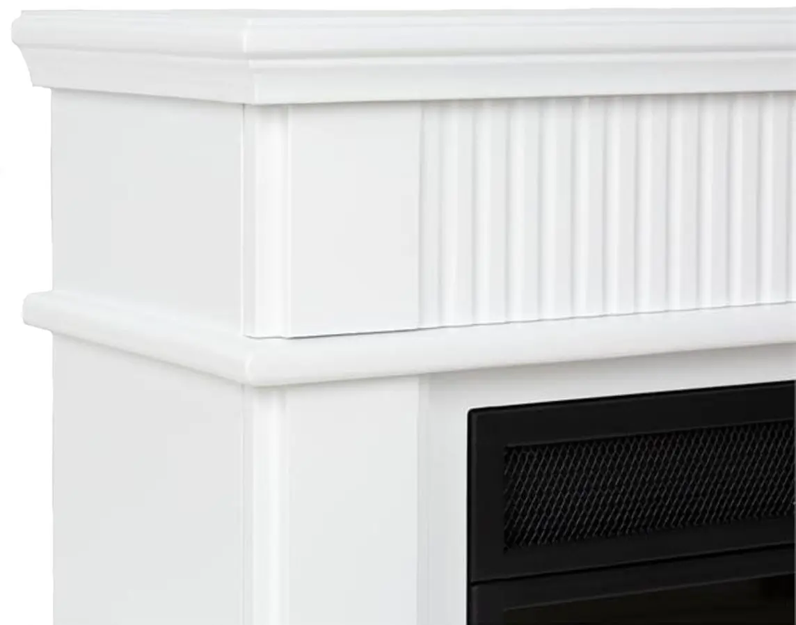 Semineu cu focar electric Klarstein Bern (White)