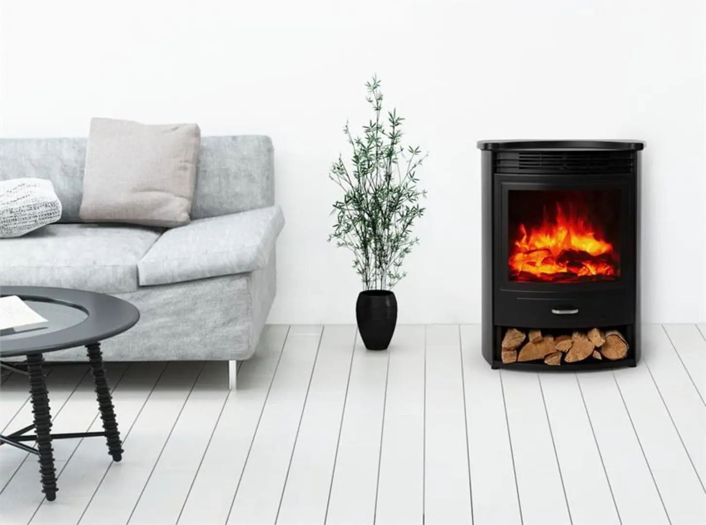 Focar electric Klarstein Bormio S (Black) - 2