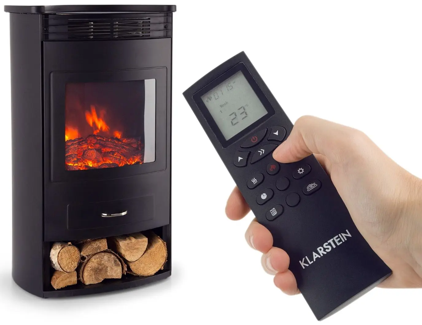 Электрокамин Klarstein Bormio Smart (Black) - 3