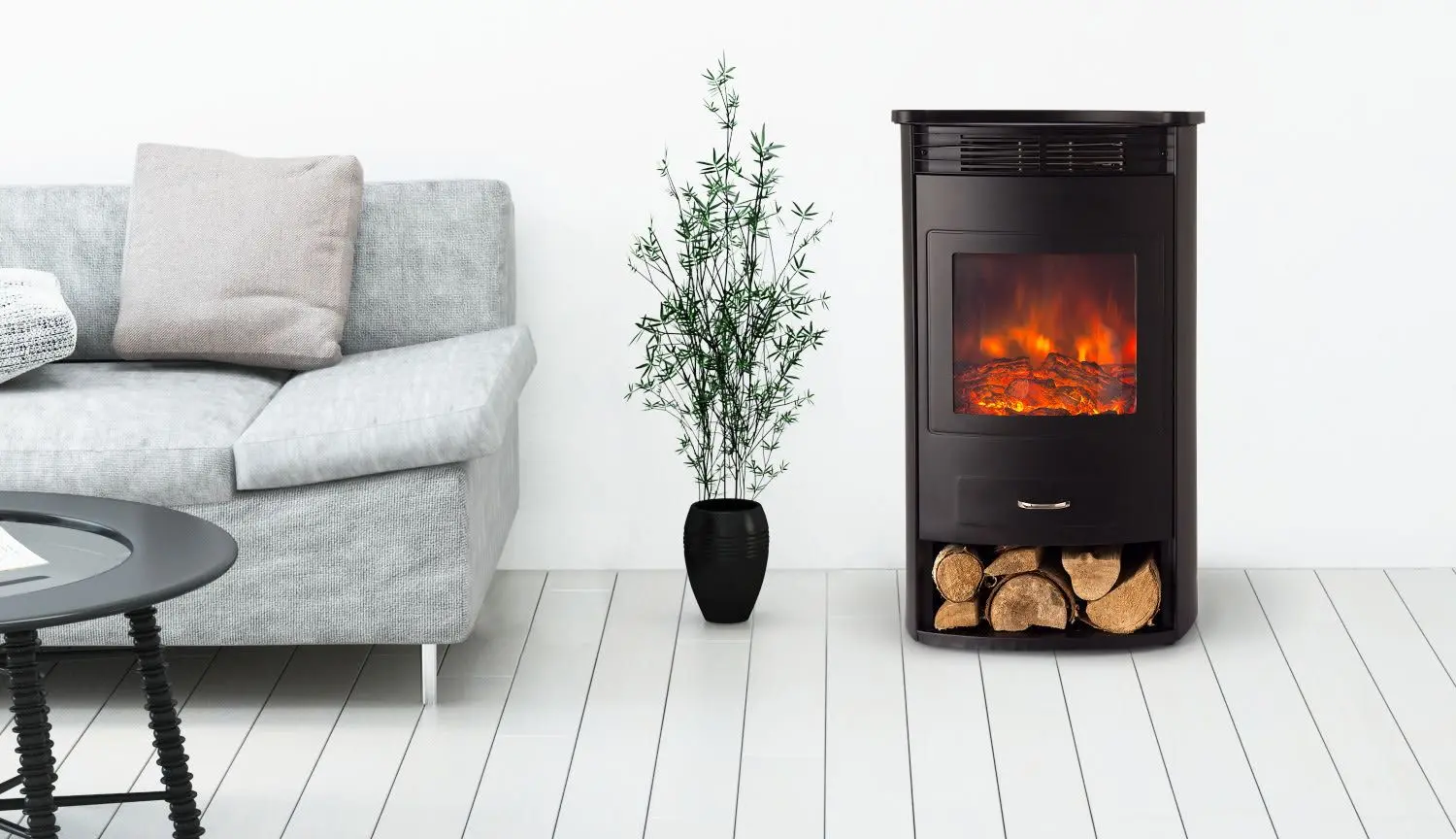 Электрокамин Klarstein Bormio Smart (Black) - 2