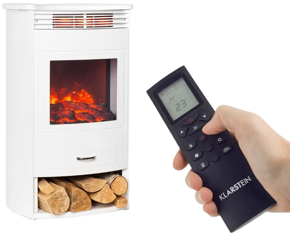 Электрокамин Klarstein Bormio Smart (White) - 4