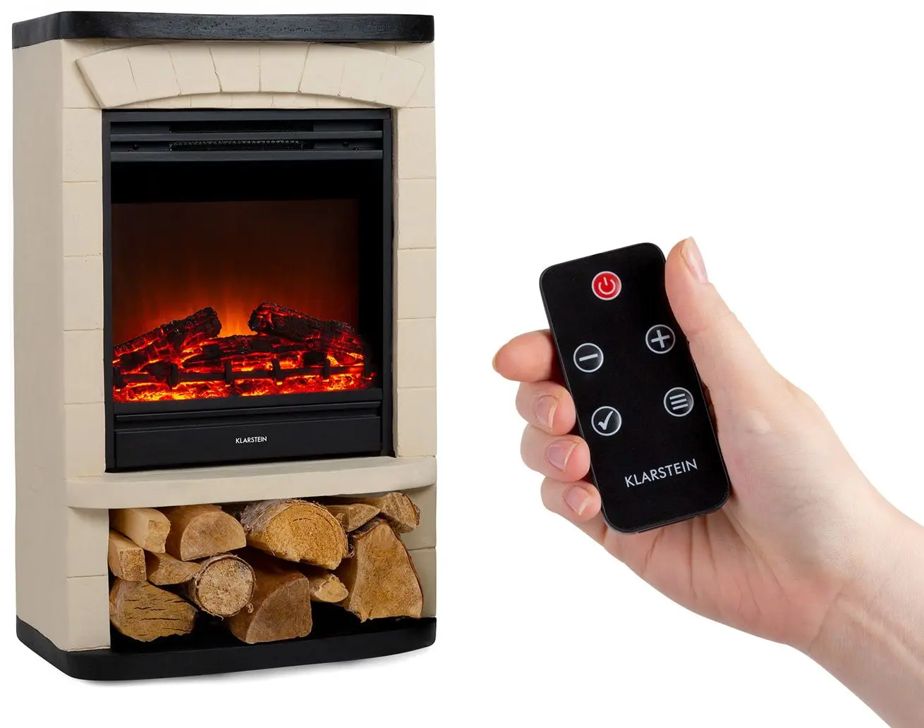 Электрокамин Klarstein Carinthia (Beige/Black) - 3