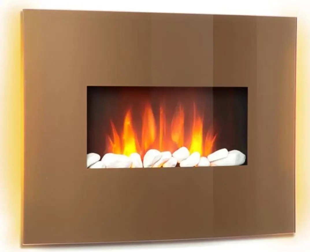 Электрокамин Klarstein Curved Copper L&F (Cooper)