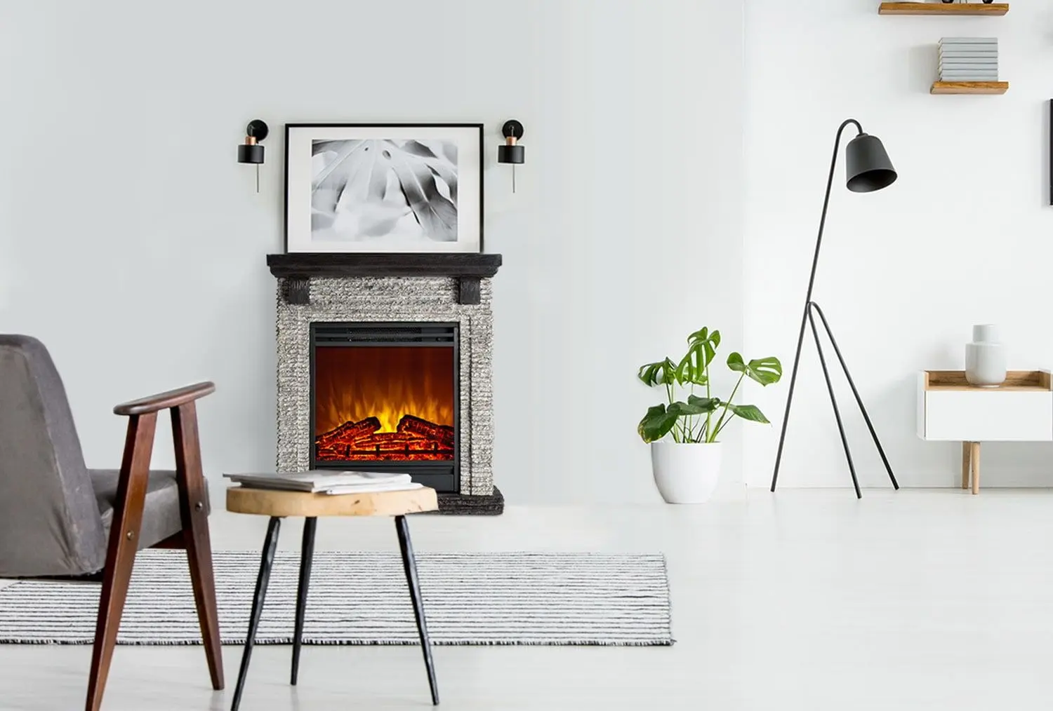 Seminee electric Klarstein Etna (Grey/Black)