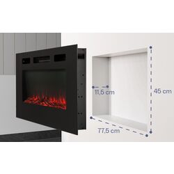 Focar electric Klarstein Galeras (Black) Thumb