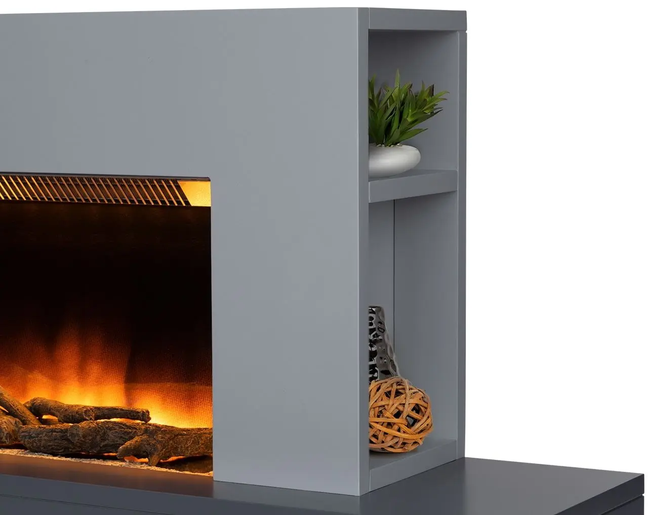 Электрокамин Klarstein Heat'n Beat (Grey) - 5