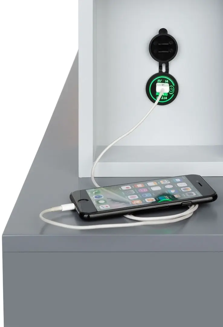 Электрокамин Klarstein Heat'n Beat (Grey) - 4