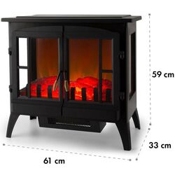 Focar electric Klarstein Innsbruck (Black) Thumb