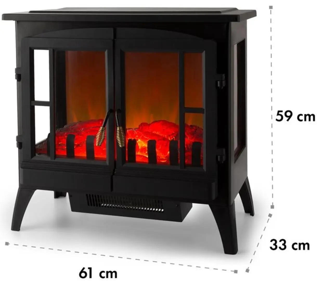 Focar electric Klarstein Innsbruck (Black) - 4